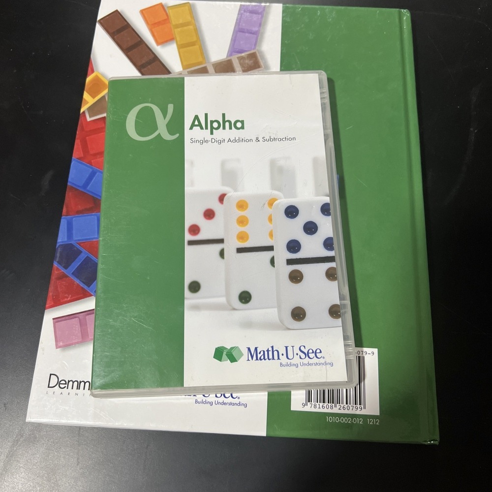 Lot of 10 Math U See Instruction Manual Books & DVDs Gamma/Beta/Delta & More - Picture 9 of 16